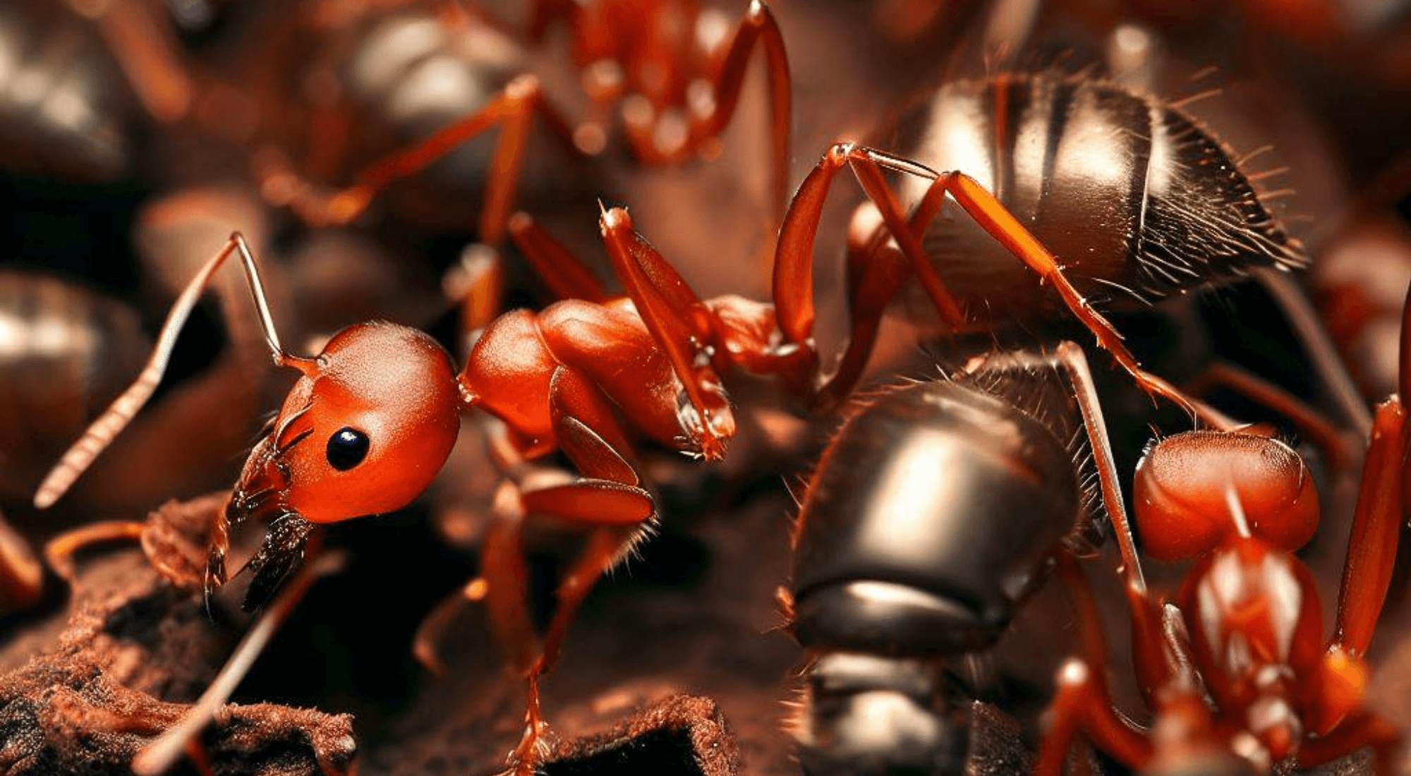 Ant Management Hamilton ON | Forbearance Pest Control - a colony of carpenter ants